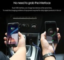 JNUOBI Quick Charge Car Charger, Dual Ports Car Charger Adapter with 3 in 1 Fast Charging Cord for iPhone, Android, iPad, Camera for Most Cars-White 