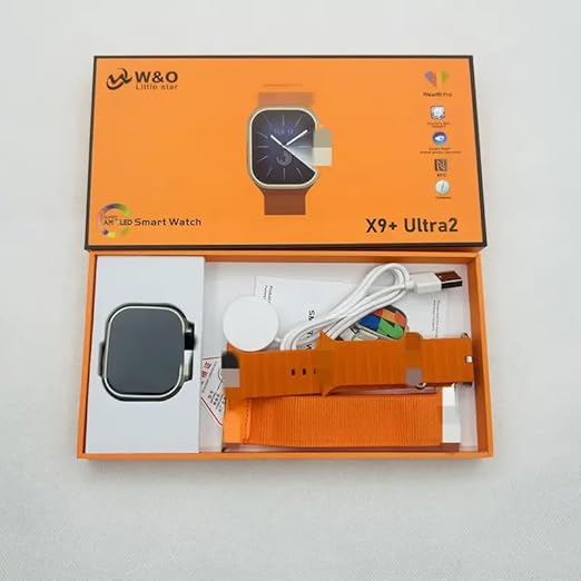 X9 Plus Ultra 2 Smartwatch, X9 PLUS ULTRA2, Dual Estek, Water Resistant