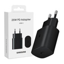 Samsung High Quality USB-C Power Adaptive Wall Charger Fast Charging 25W - Black