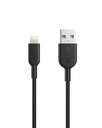 Anker Powerline II with lightning connector 3ft Black