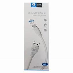 Wuw X191 Micro Usb Charging Cable, 2A, Usb To micro - White