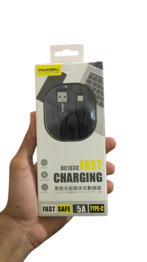 Pavareal Thermal Charging Cable Type C DC183C 1 Meter